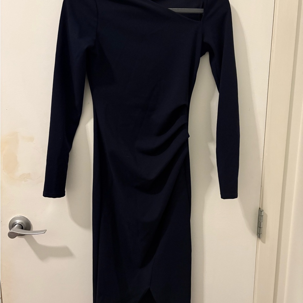 Pretty Little Thing Navy Dress